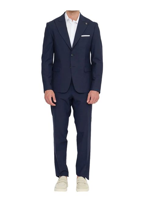 Abito Daniele Alessandrini uomo A001174 Blu classic revers DANIELE ALESSANDRINI | Abito | A001174
